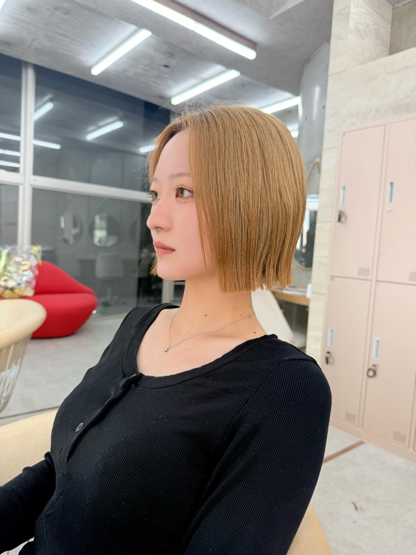 ミディアム カット ヘアカラー トリートメント 🎀髪質改善/透明感 /村松優斗🎀のヘアスタイル