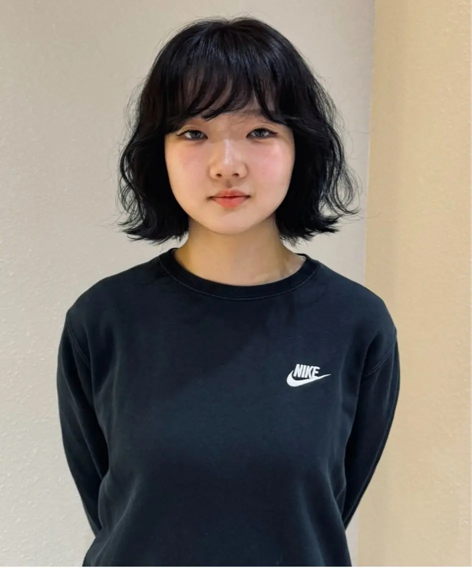 ショート カット パーマ 🩵縮毛矯正・ボブ 岩原朋也🩵のヘアスタイル