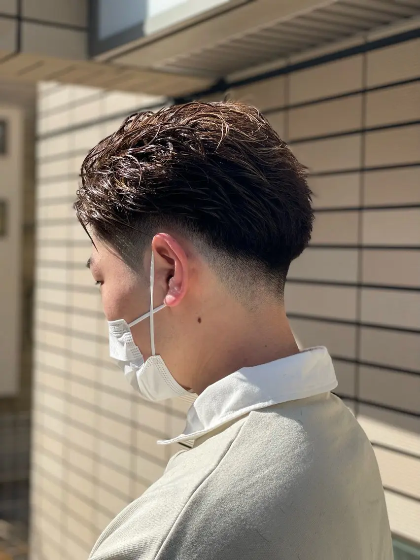 メンズ カット ヘアカラー トリートメント Snowdrop高円 寺【店長】山道のヘアスタイル