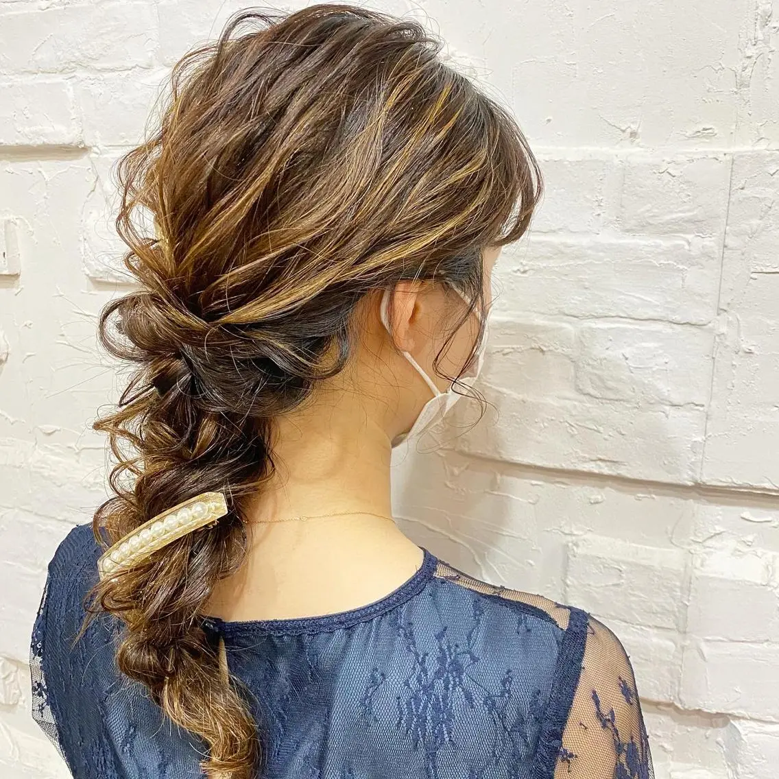 ロング まつパ・ヘアセット ♡Chinami♡のマツエク・マツパデザイン