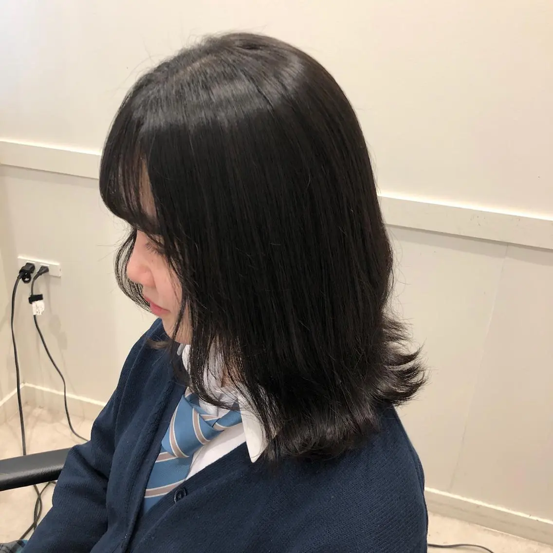 ミディアム 外ハネヘア 🫧こおりやま なつみ🫧のヘアスタイル