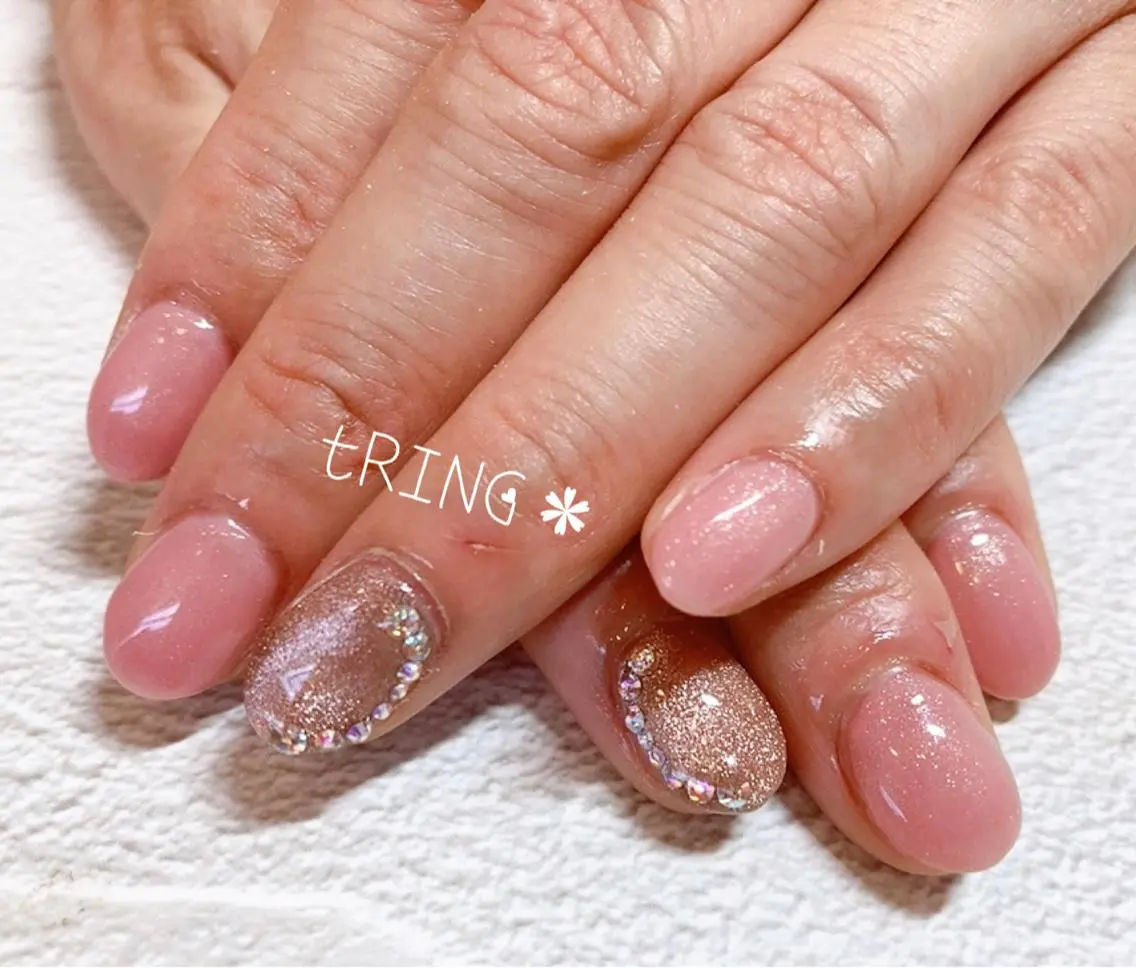 ネイル ハンドネイル tRING* しいの木台のネイルデザイン