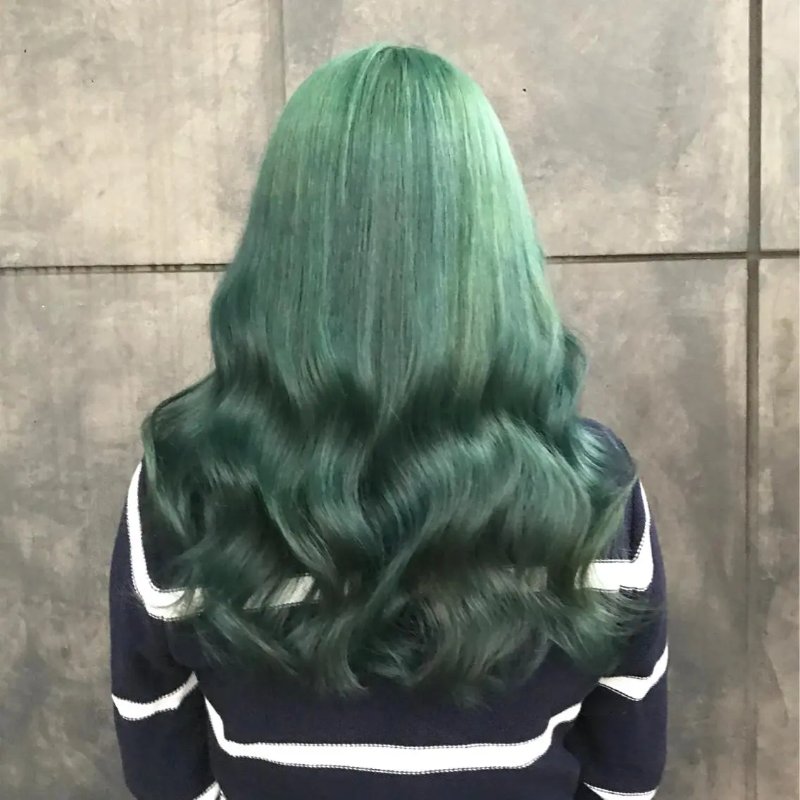 ロング カラー ブリーチ ヨシンモリ ムルギョル巻き 韓国風ヘア シースルーバング K-POP好き美容師 🇰🇷Kai.Yのヘアスタイル