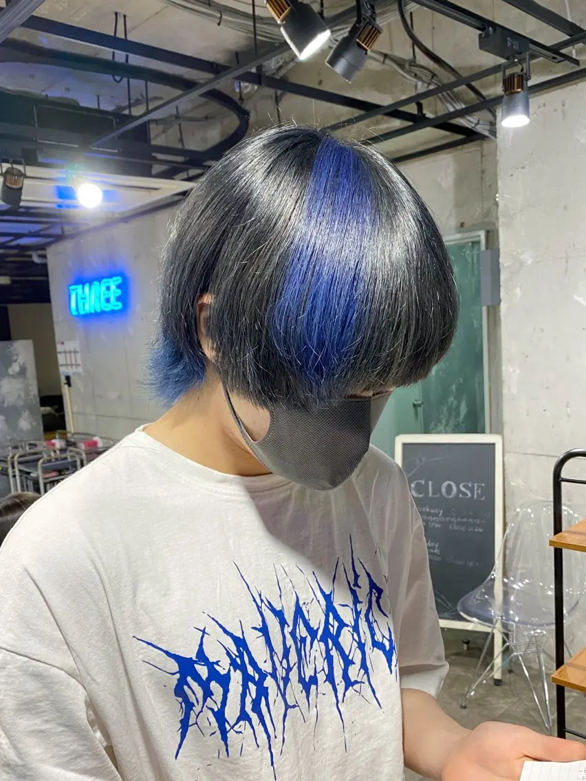 メンズ カット ヘアカラー パーマ ヘッドスパ ヘアセット メンズ特化美容師 💠チナツのヘアスタイル
