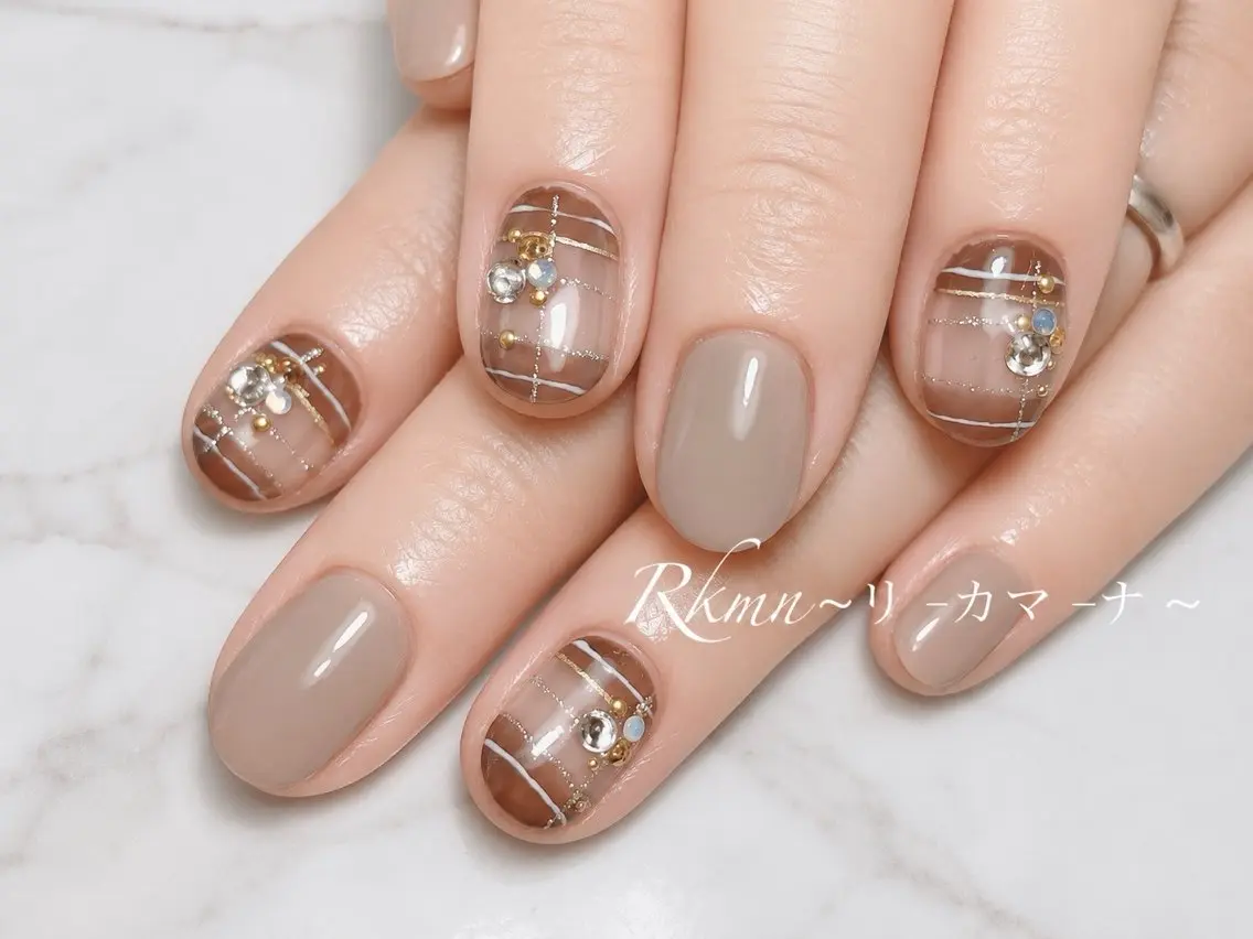 ネイル アートネイル 持ち込み スカルプネイル ハンドネイル フットネイル ハンドケア Rkmn ~リ-カマ-ナ~のネイルデザイン