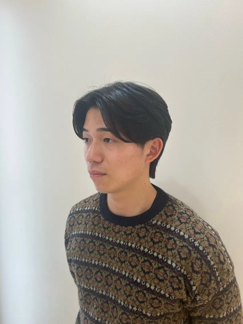 メンズ 三富 陽菜のヘアスタイル