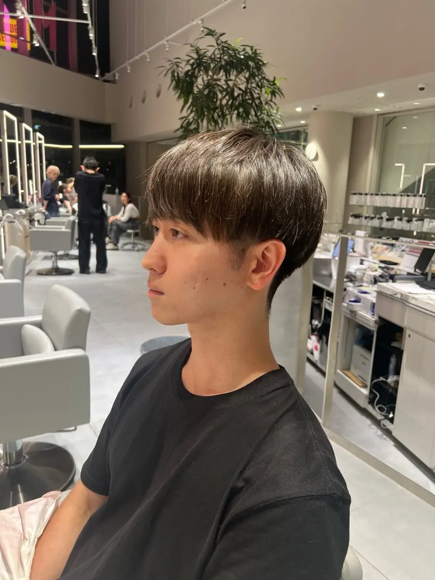 メンズ マッシュ カット kako　ショート ボブのヘアスタイル