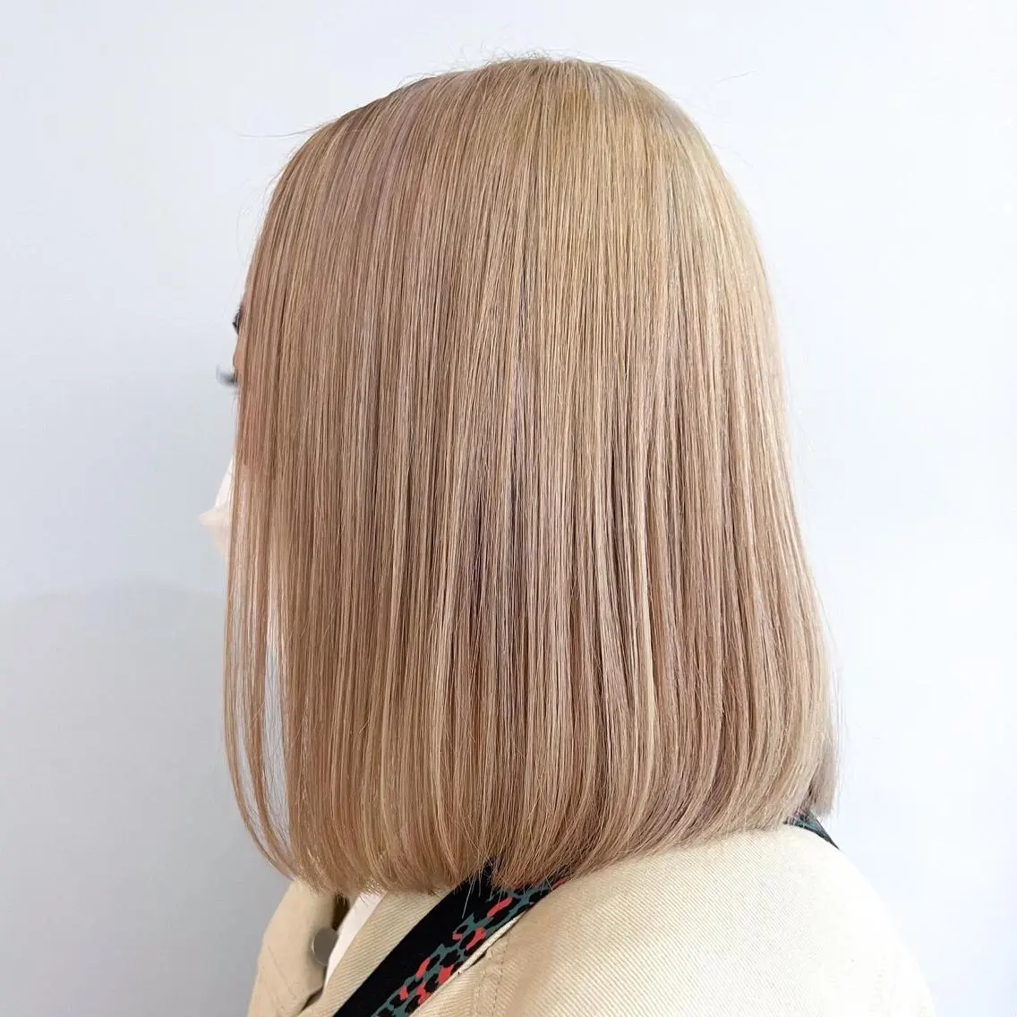 ミディアム ヘアカラー ☺︎ RIHOのヘアスタイル