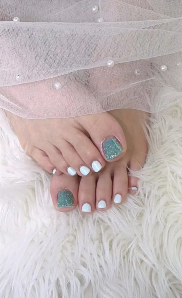 ネイル フラッシュネイル フットネイル Allure Kaho‪‪ ᵕ̈♡のネイルデザイン