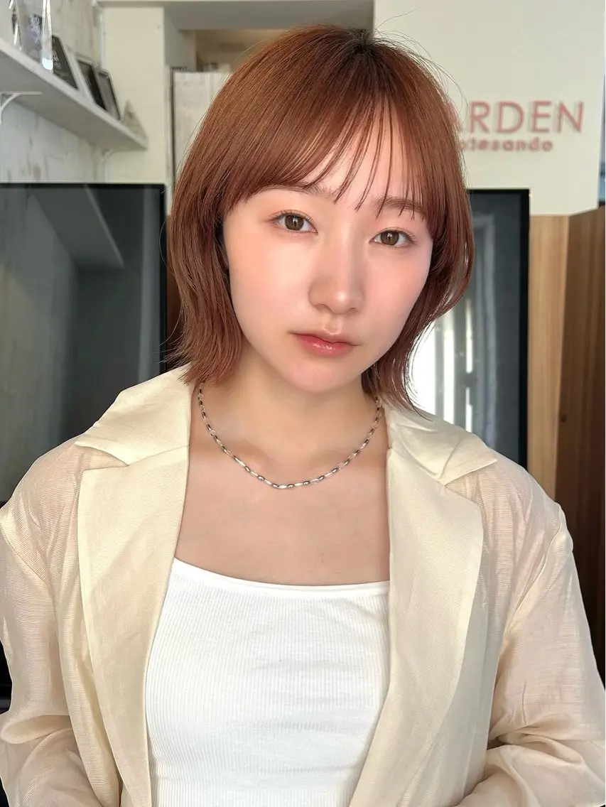 【毎週水曜日１９：３０～💎ボブ、ショートカット無料💎条件あり⚠️】カット➕補修トリートメントの写真