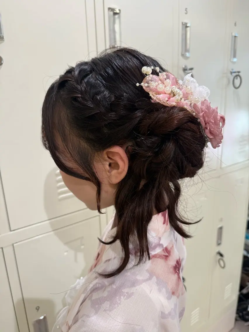 ロング 着付け 横浜/うるうる🌟 つやカラー🥣さくらのヘアスタイル