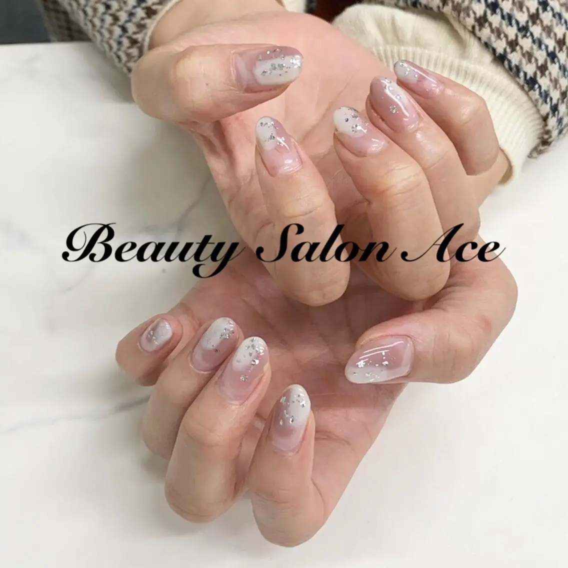 ネイル アートネイル 長さ出し ジェルネイル メンズネイル ニュアンスネイル 池袋フィルイン Ace♡Nailのネイルデザイン