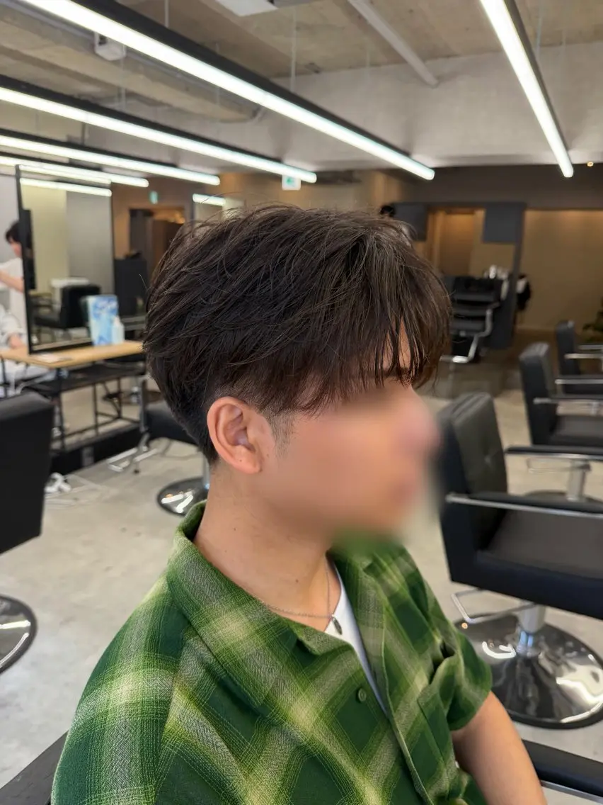 メンズ マッシュ シースルーマッシュ 🔥メンズパーマ🔥 /横浜/kouのヘアスタイル