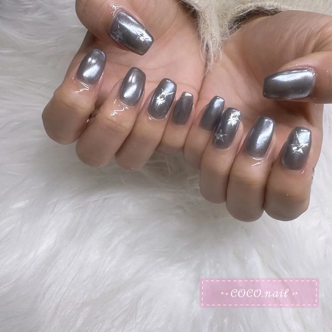 ネイル lili.nail y2k/長さ出しのネイルデザイン