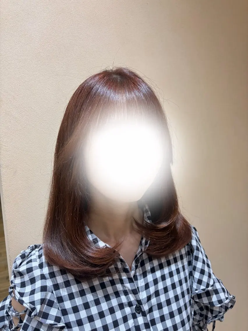 ミディアム 志波 珠音のヘアスタイル