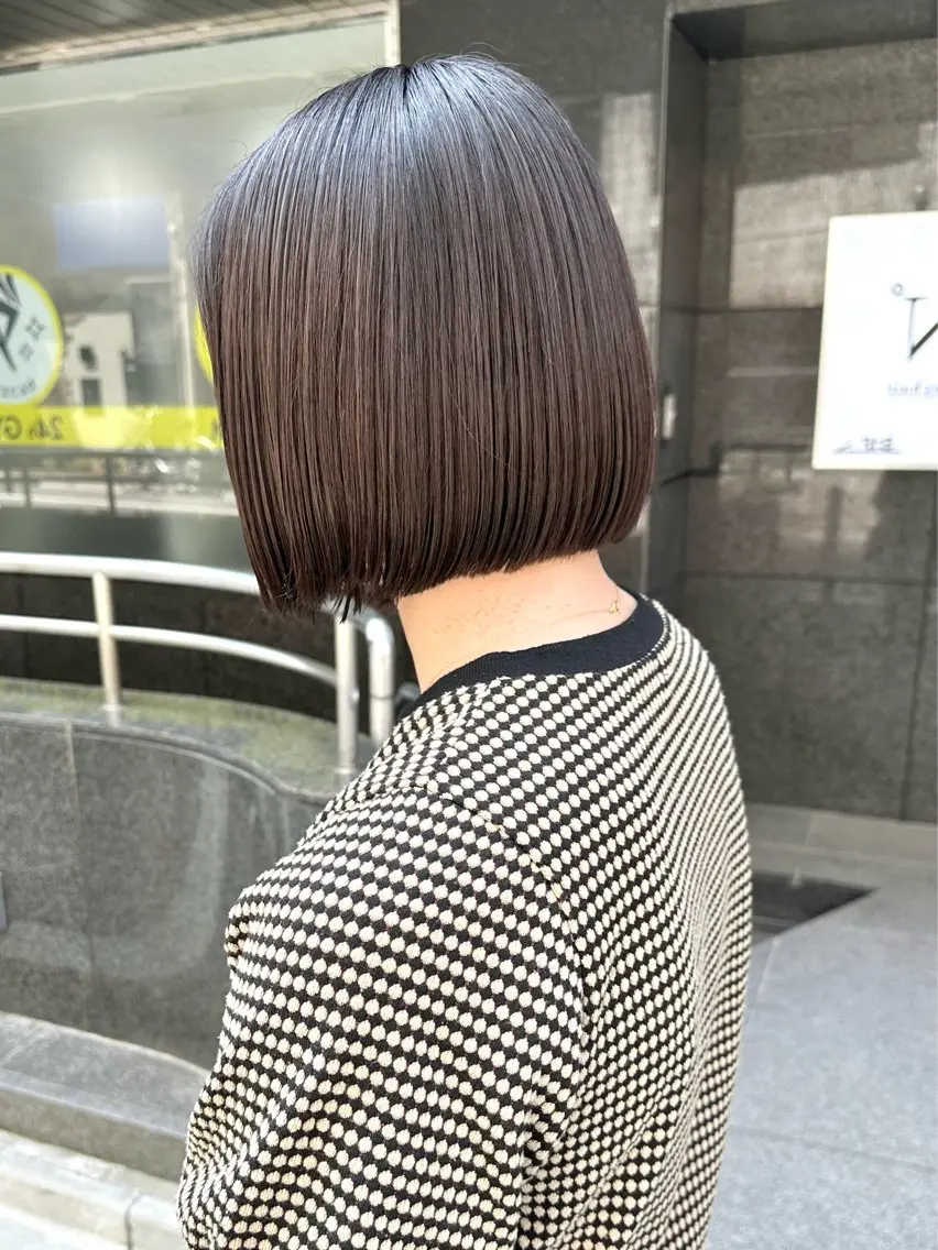 ショート 髪質改善 似合わせカット トリートメント カット トリートメント 髪質改善 縮毛矯正/ レイヤー/銀座/本木のヘアスタイル