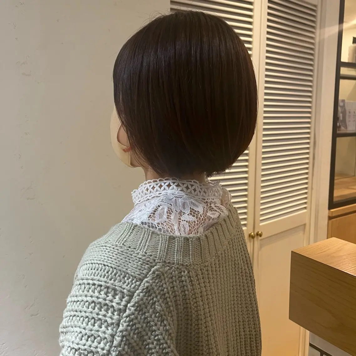 ショート ショートボブ ボブ ショートヘア 小林 萌生のヘアスタイル