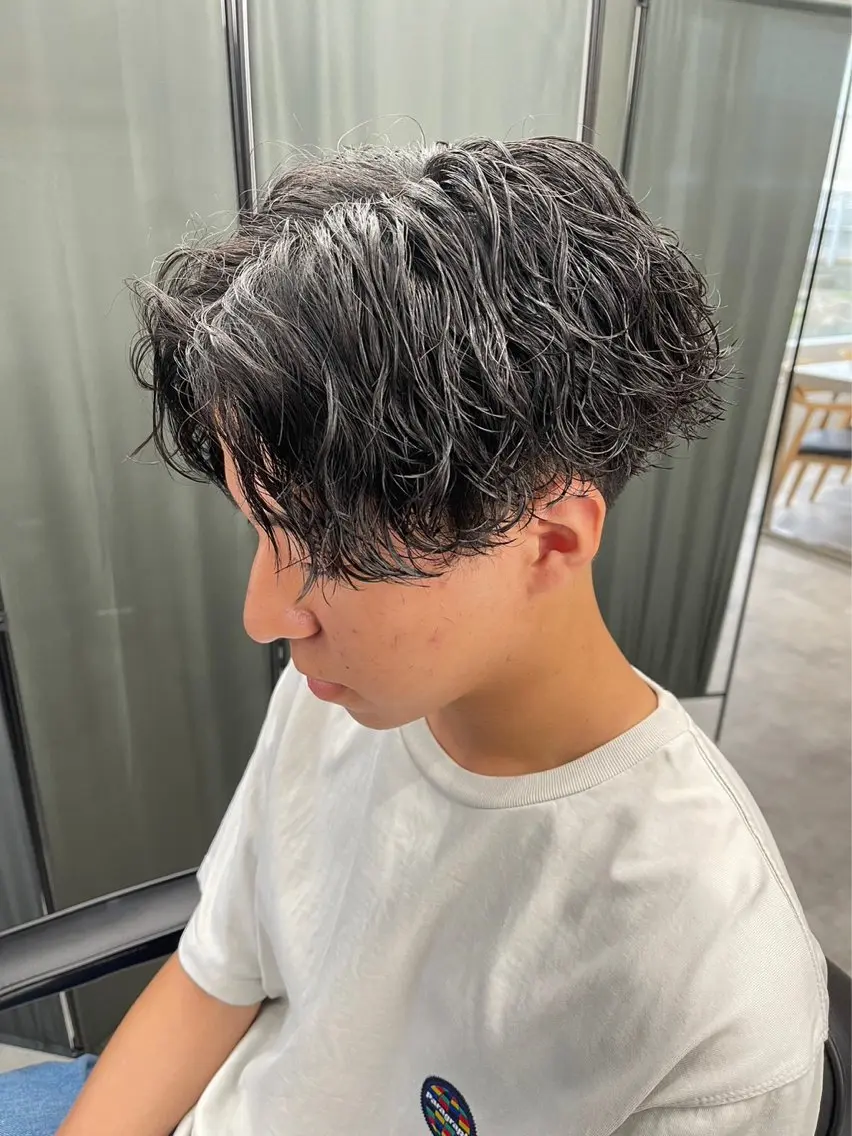 【平日限定】メンズカットパーマの写真