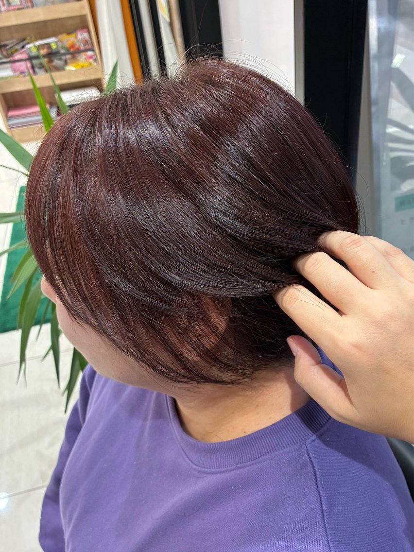 ショート カット ヘアカラー トリートメント 池田 綾香のヘアスタイル