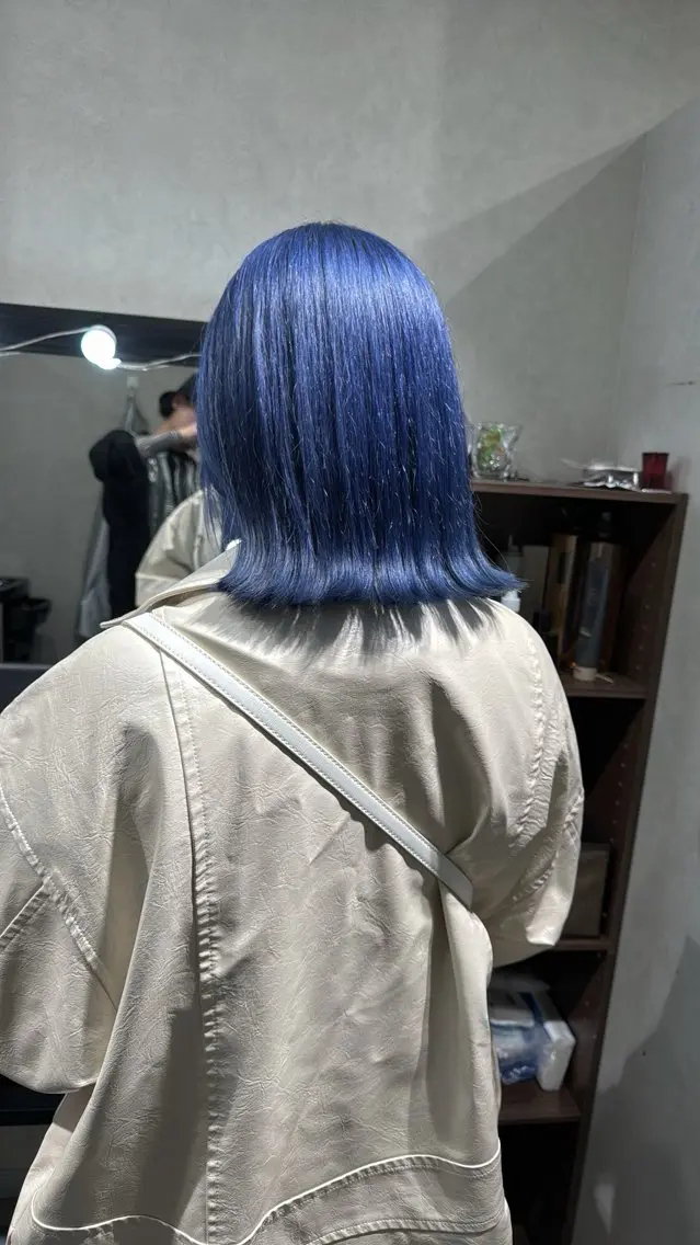 ミディアム シマオカイッセイ 個室サロンaceのヘアスタイル