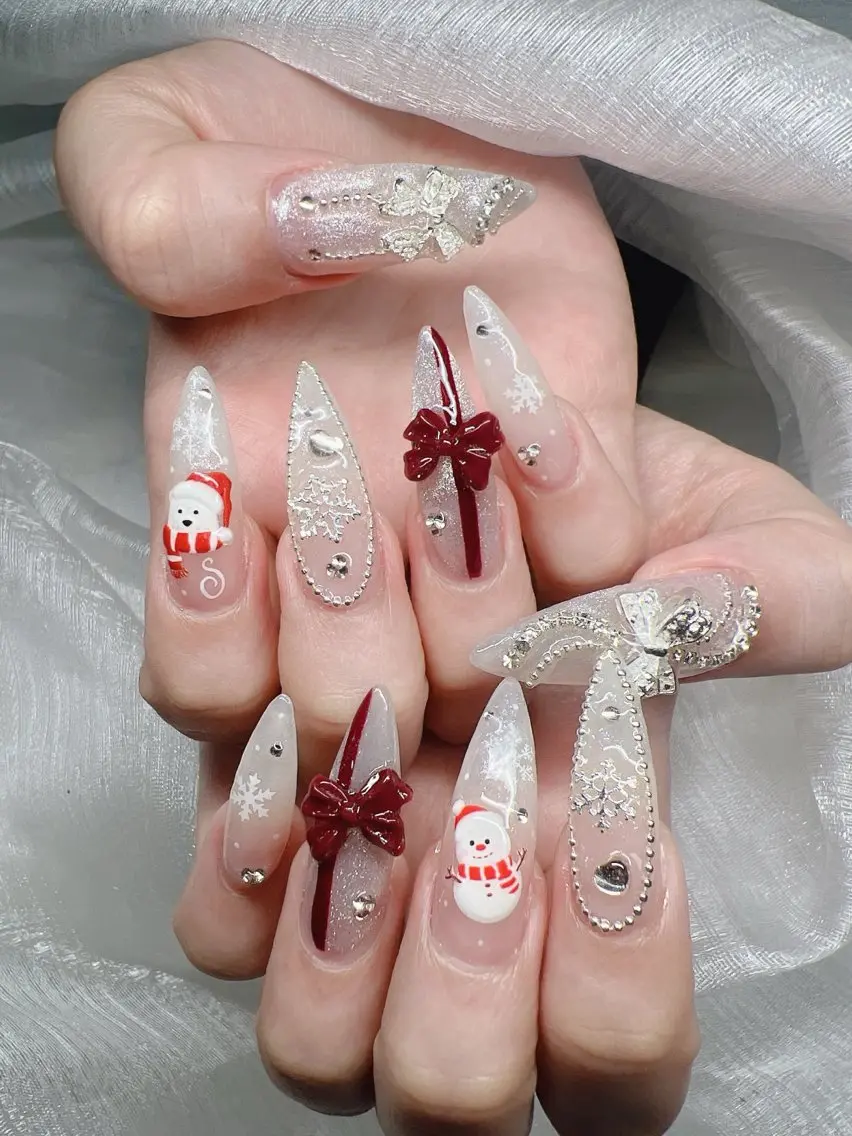 ネイル ハンドネイル Lee Nails チップ長さだし専門店のネイルデザイン
