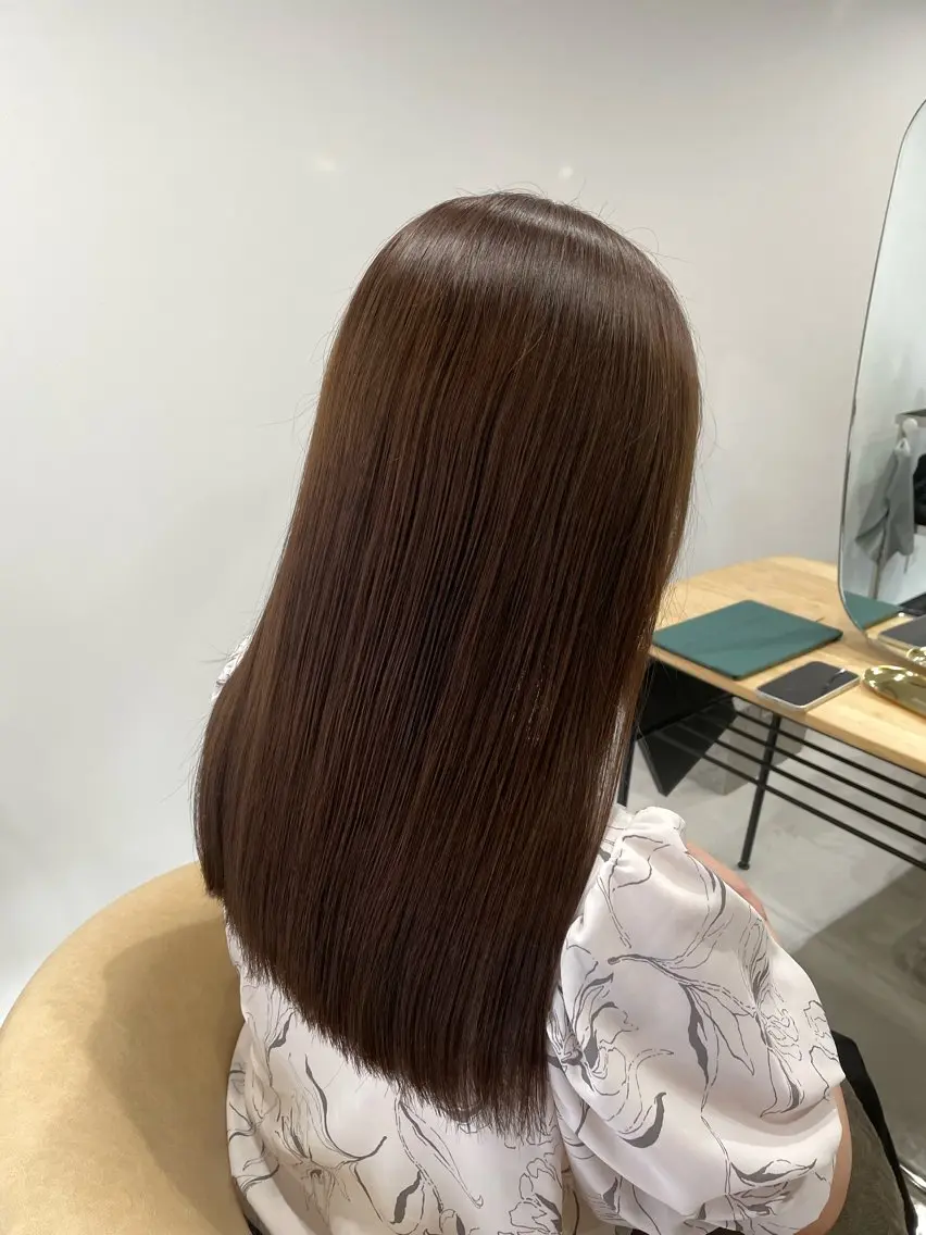ロング カラー ベージュカラー 鈴木 千尋のヘアスタイル