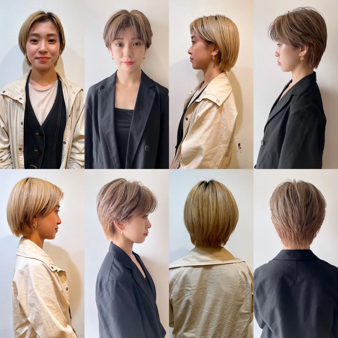 ショート カラー カット ヘアカラー 田中 泰正のヘアスタイル