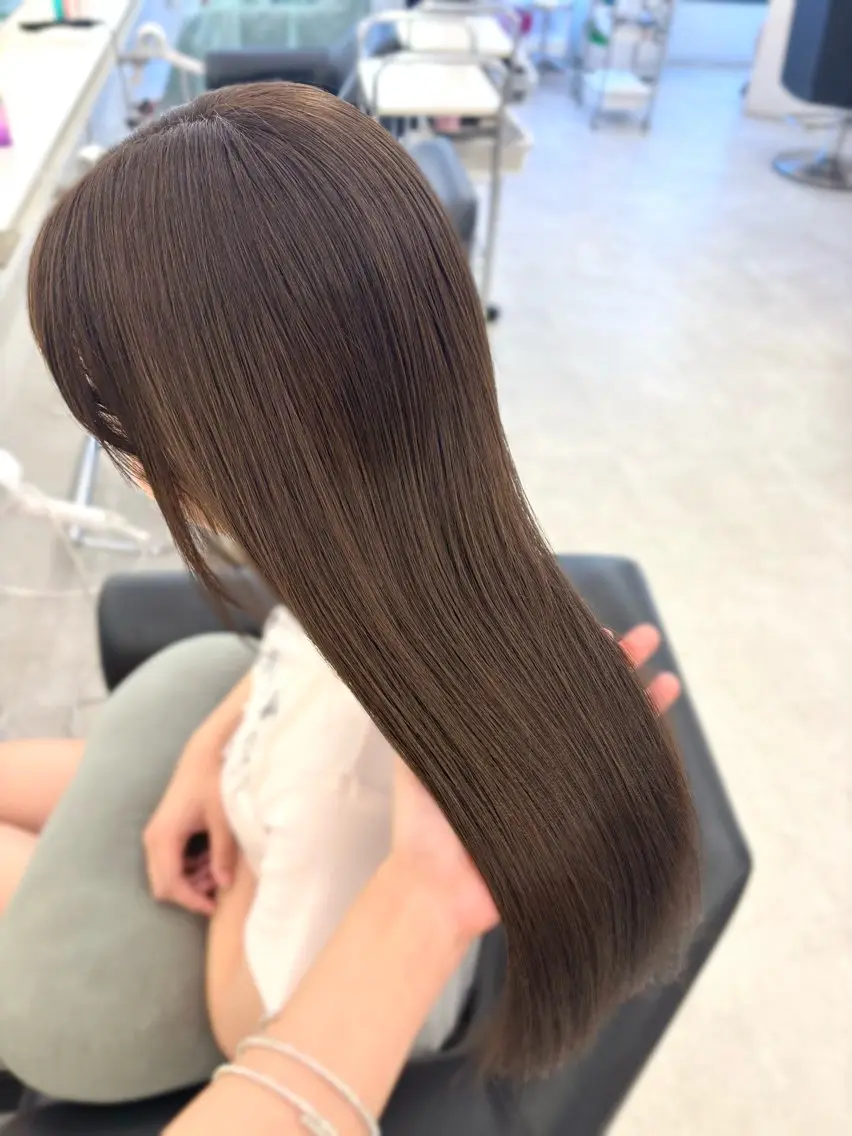 ロング カラー ヘアカラー parvemix平野 真央🎀💞のヘアスタイル