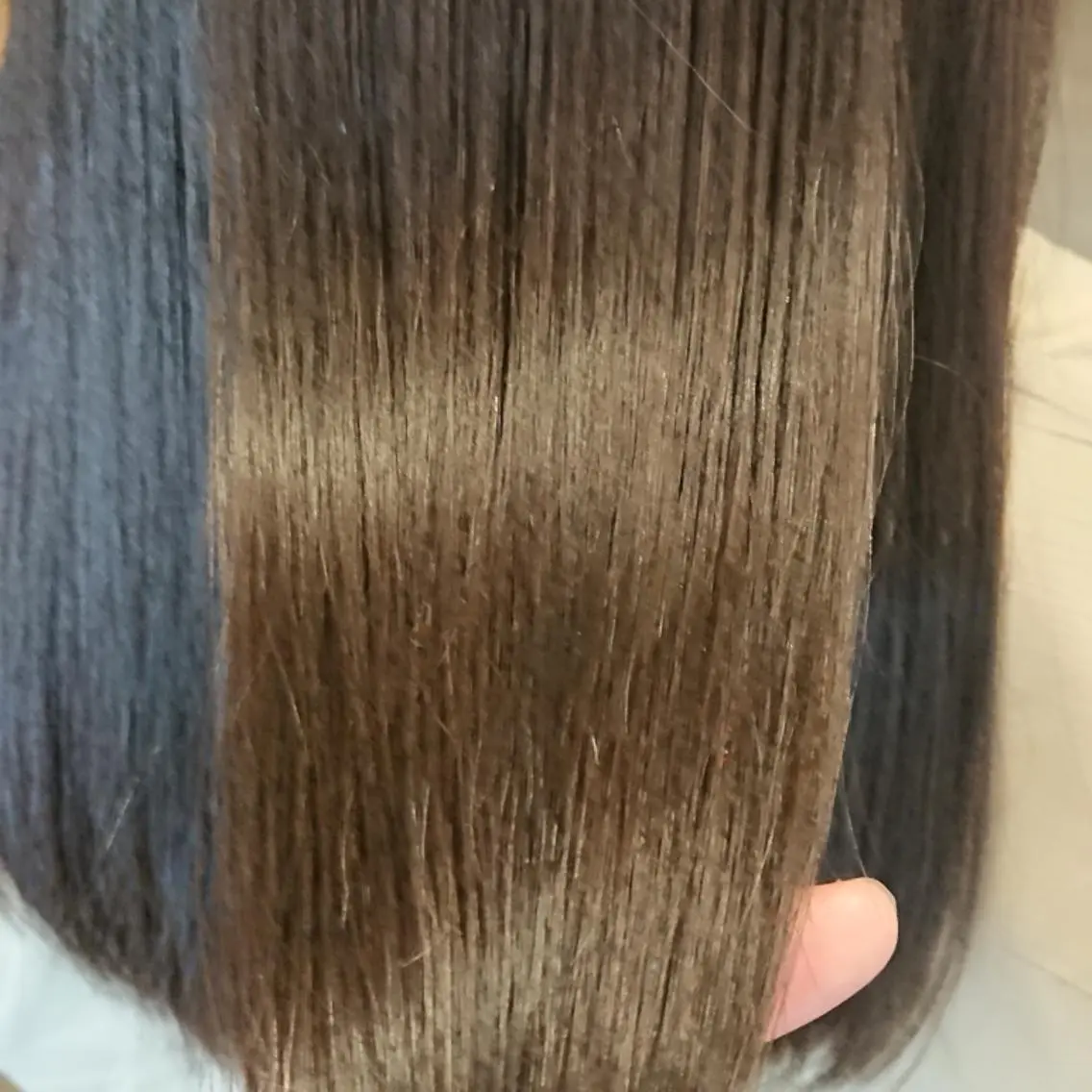 ロング 髪質改善 縮毛矯正 crea   芦田 武栄のヘアスタイル