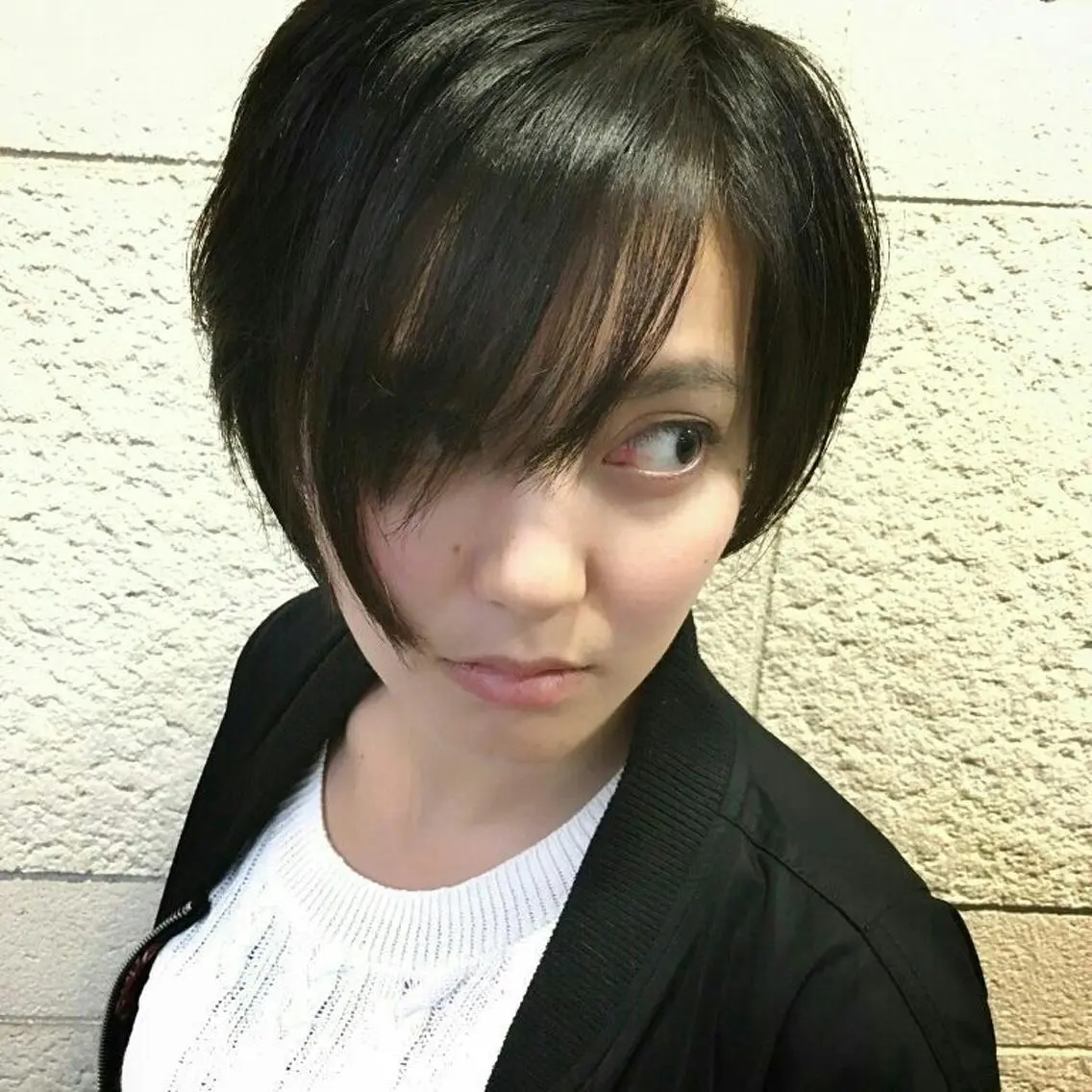 ショート ショートヘア レイヤー/エクステ alpha下妻のヘアスタイル