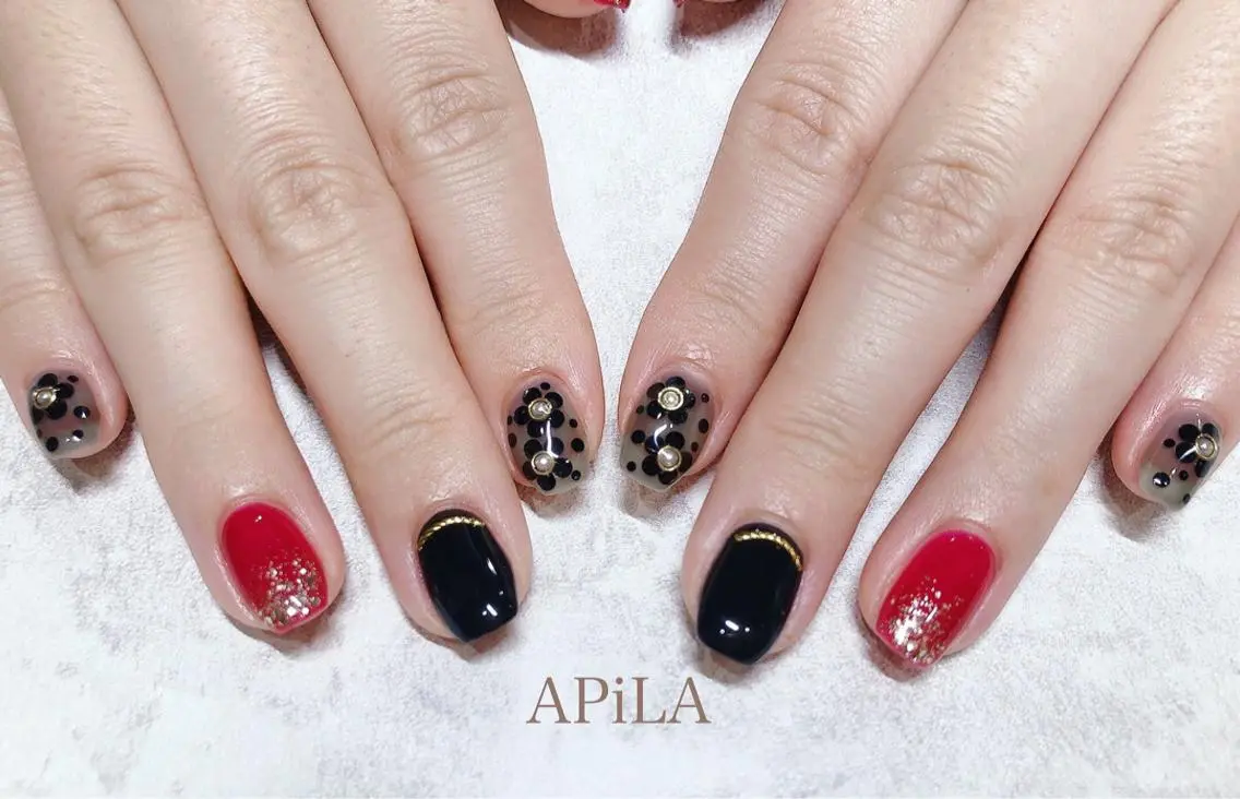 ネイル APiLA 甲斐田のネイルデザイン