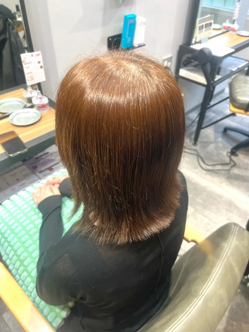 ミディアム カラー est小倉 髪質改善 / 希実のヘアスタイル