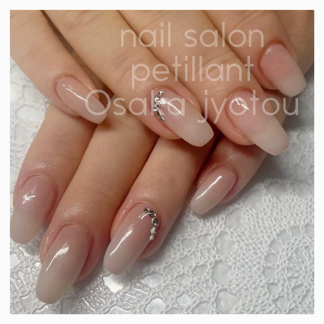 ネイル アートネイル 持ち込み シンプルネイル nail salon petillantのネイルデザイン