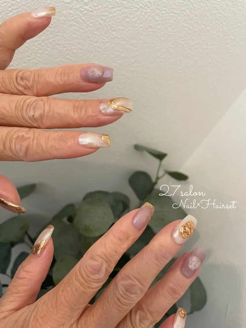ネイル ニュアンスネイル 27salon yuinaのネイルデザイン