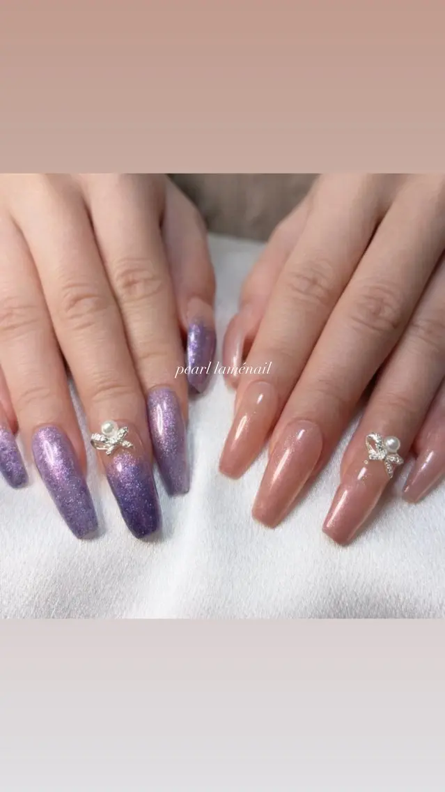 ロング ハンドネイル soin.nail aiのネイルデザイン