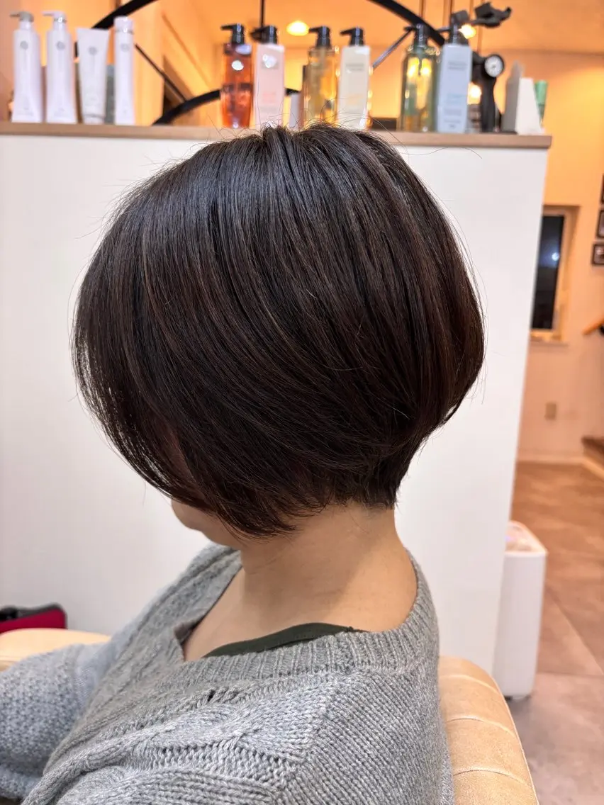 ショート 山田 愛のヘアスタイル