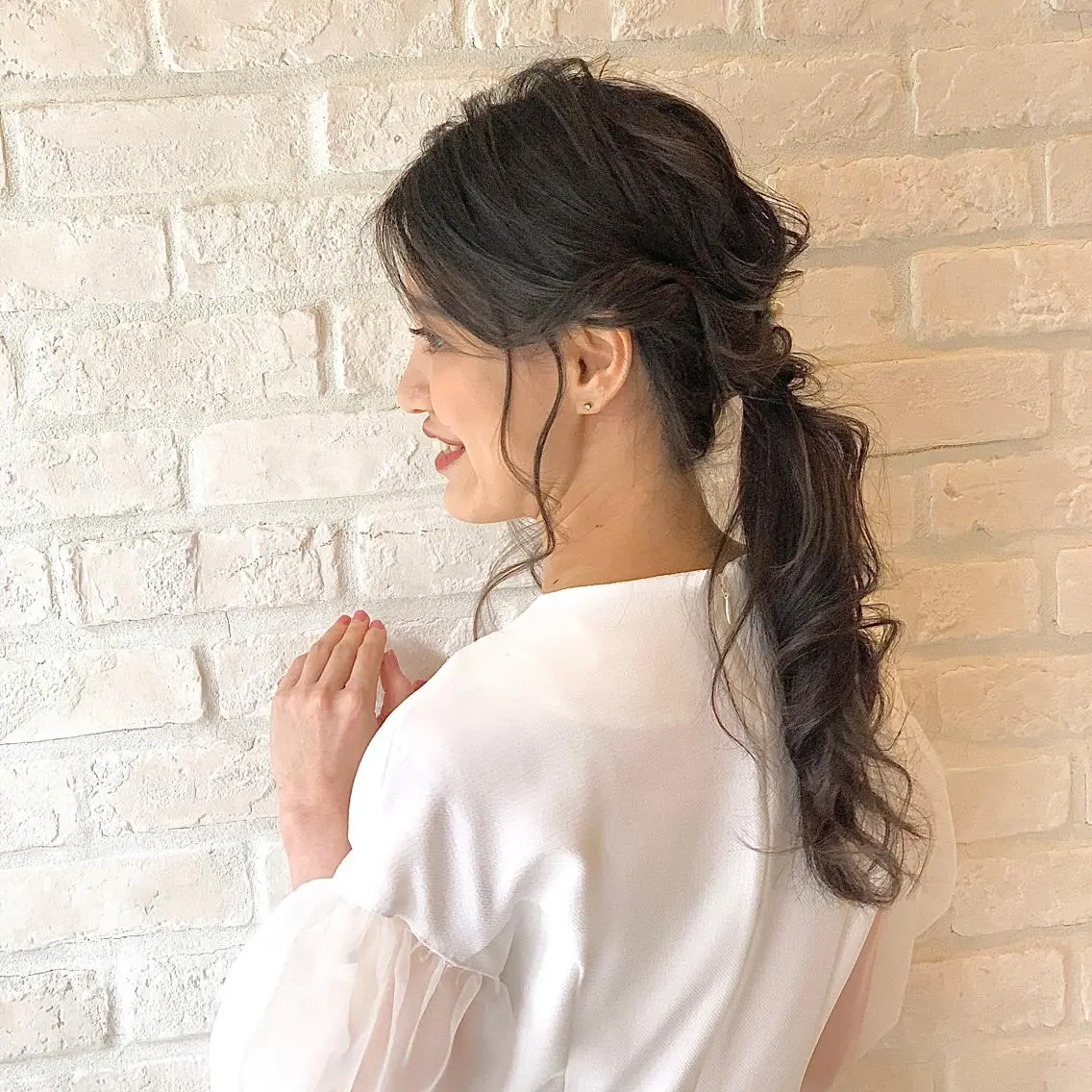 ロング ヘアアレンジ SHANTi 飯塚 ヘアセット/髪質改善のヘアスタイル