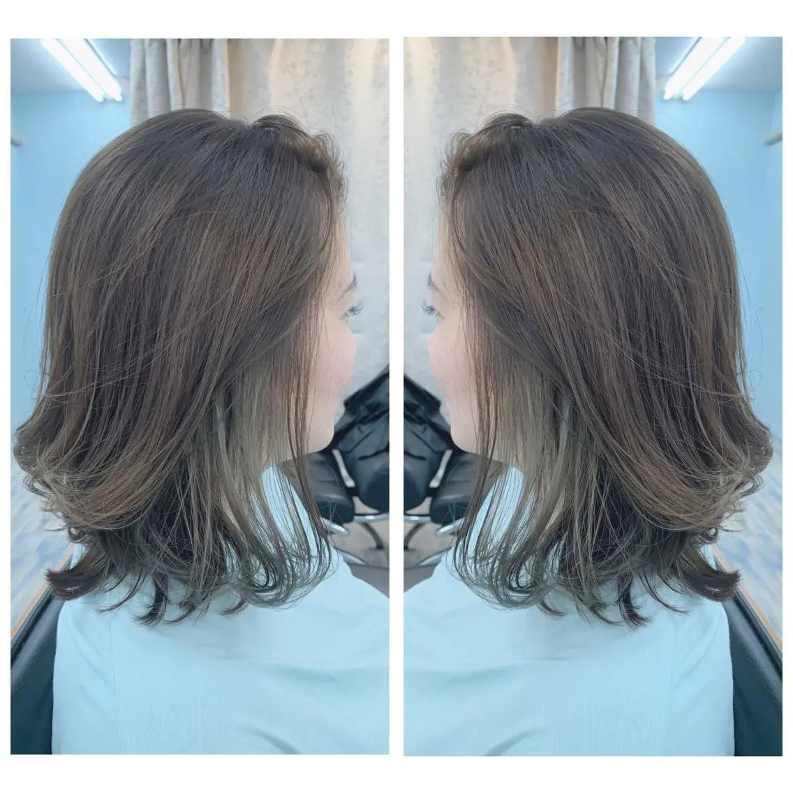 ミディアム Asuka Mabuchiのヘアスタイル