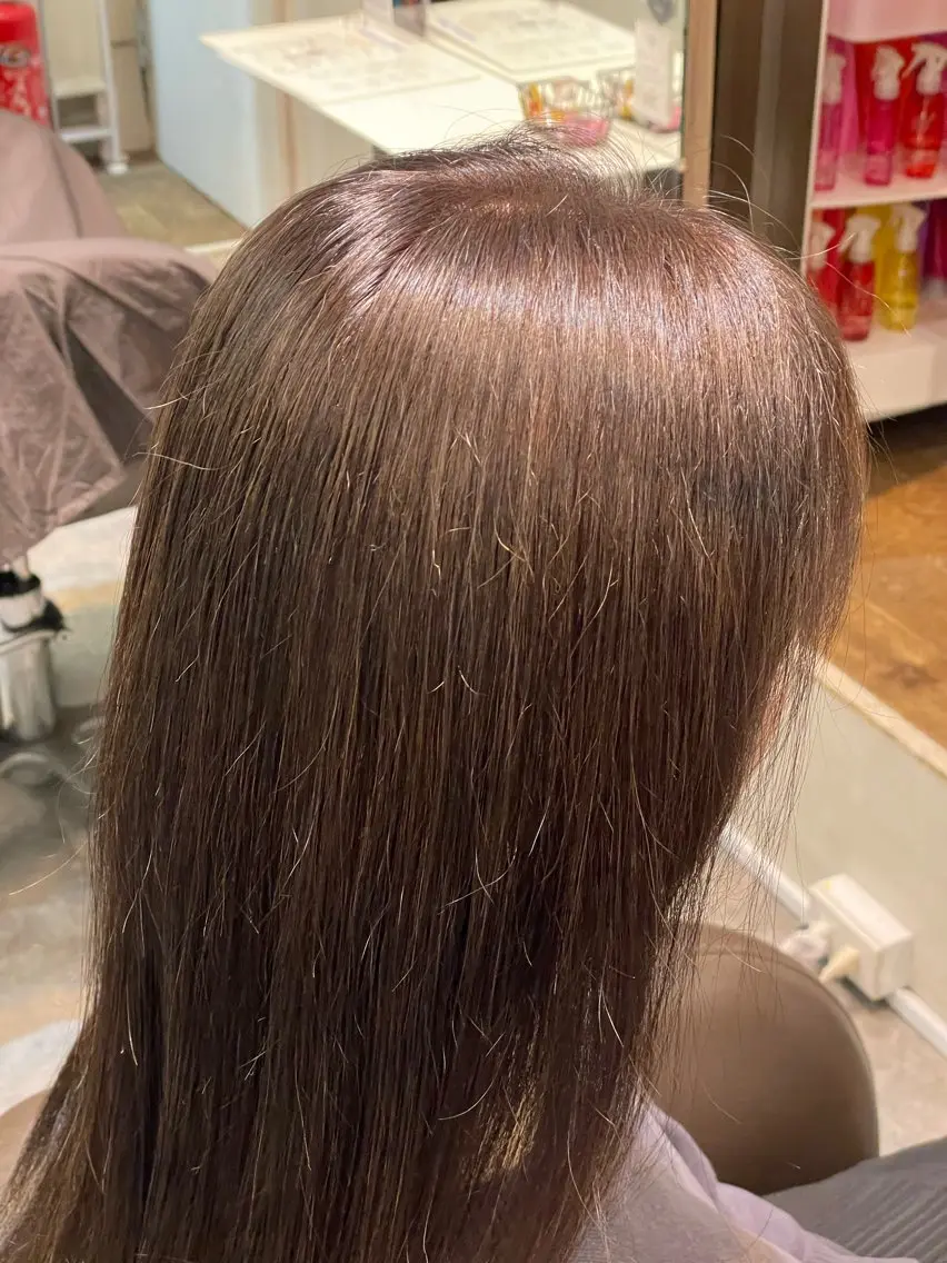ロング ヘアカラー コスパ◎/ナチュラル カラー/グレイ/佑壮のヘアスタイル