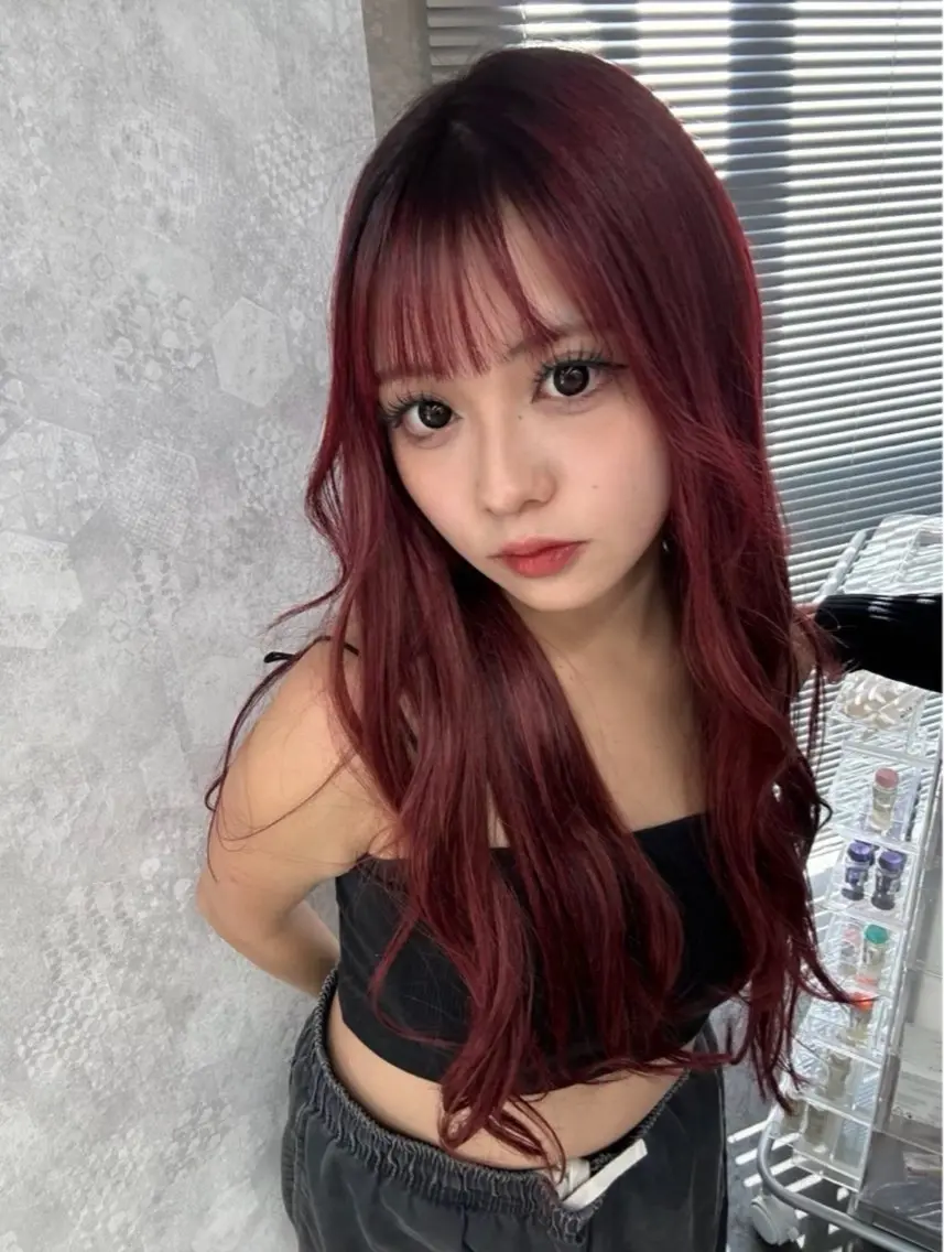 ロング 【韓国×ハイトーン】 🇰🇷SOGO🩶のヘアスタイル