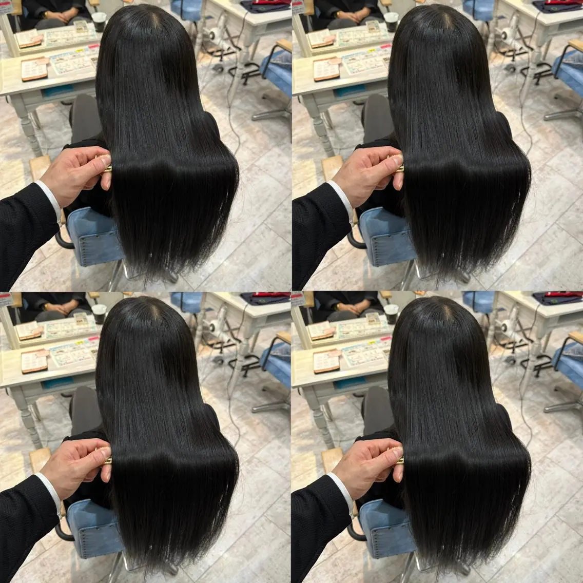 ロング カラー カット ヘアカラー トリートメント 店長✨レイヤー✖️ 髪質改善✖️韓国ヘアのヘアスタイル