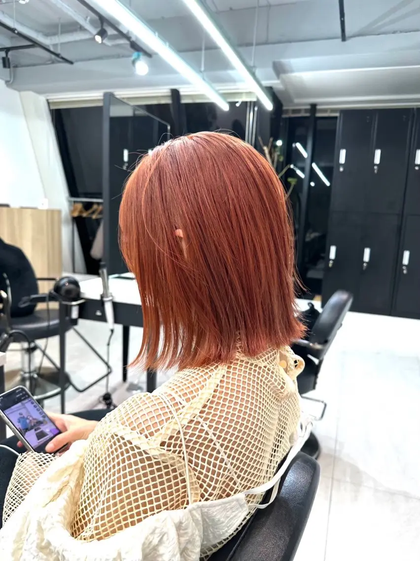 ショート 小森聖奈 韓国風レイヤーカットのヘアスタイル