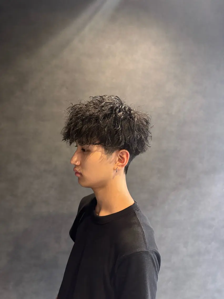 【期間限定】メンズカット+ツイストスパイラルパーマの写真
