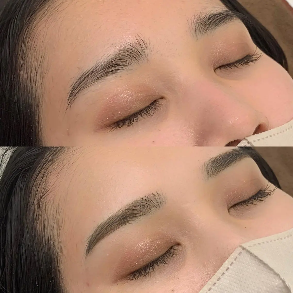 アイブロウ ワックス脱毛 眉カット その他(アイブロウ) . MINAMIのマツエク・マツパデザイン