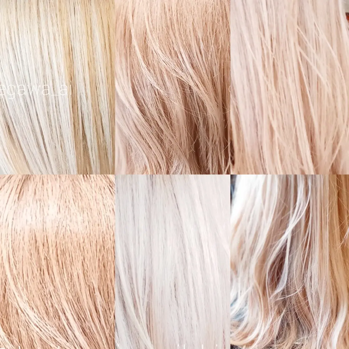 カラー ブリーチ デザインカラー /aiのヘアスタイル