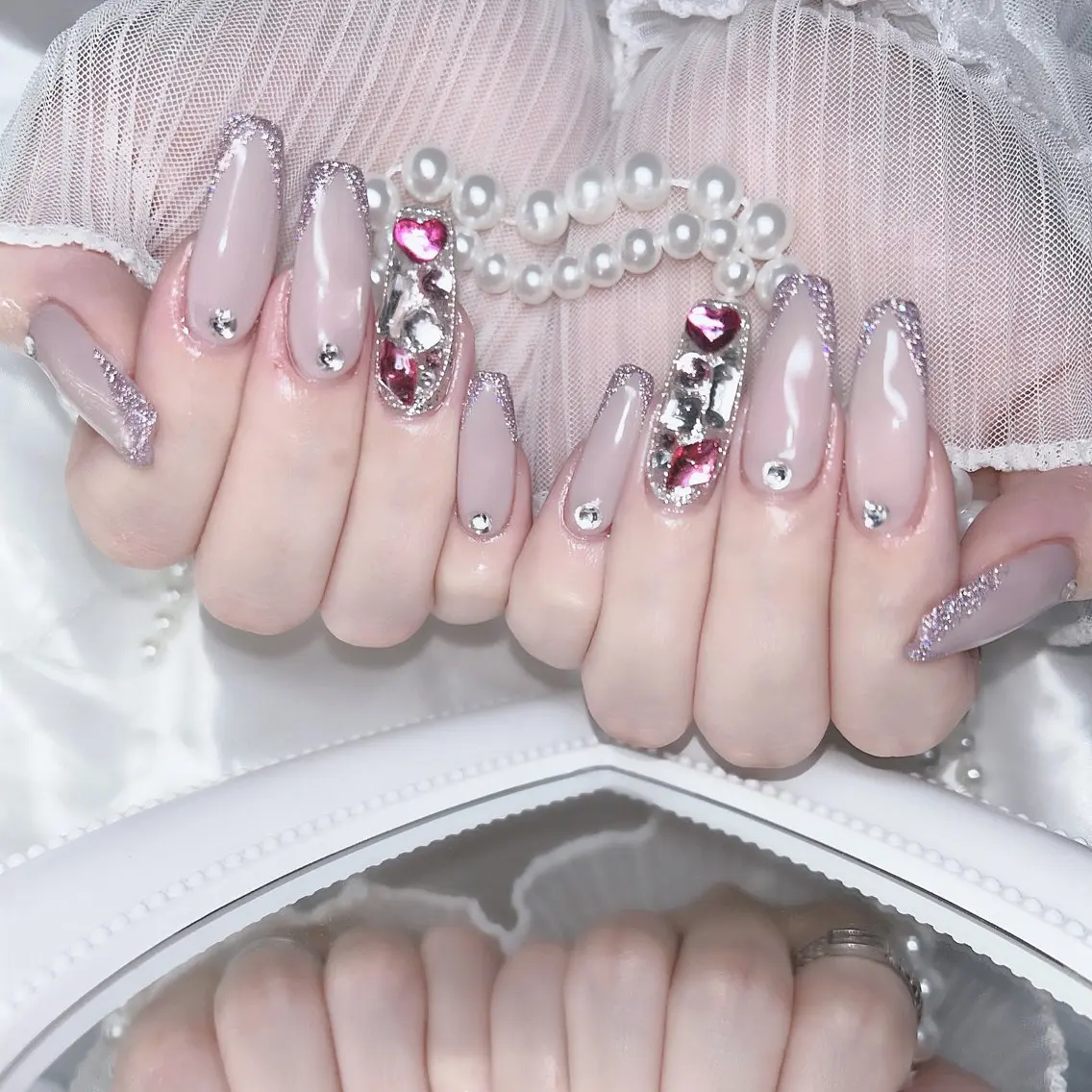 ネイル ハンドネイル merci nailのネイルデザイン