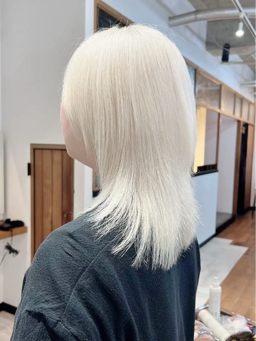 ミディアム カラー ❤️Mimi/non ワンカラー❤️のヘアスタイル