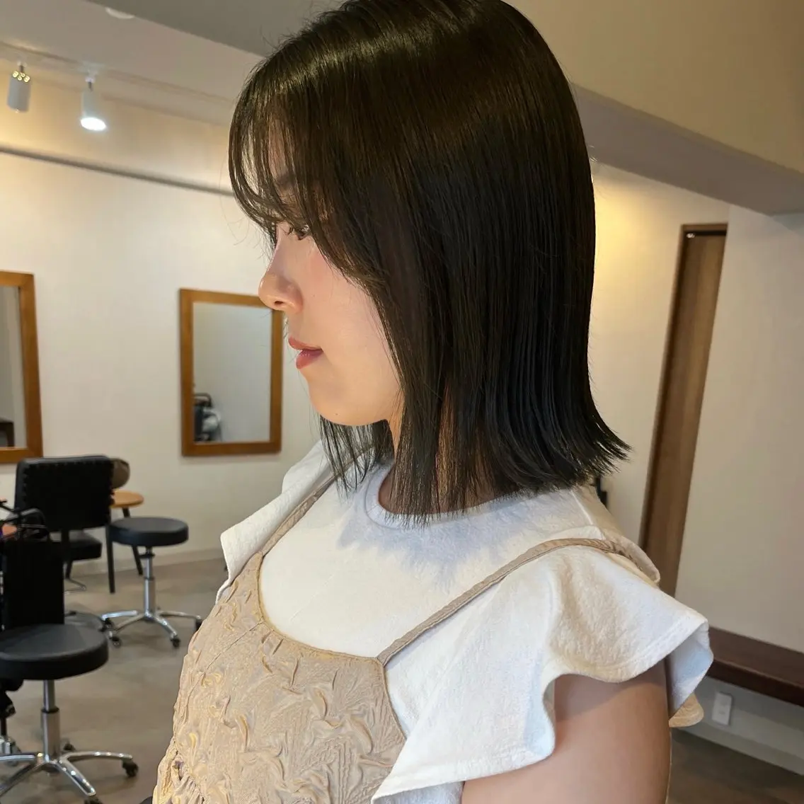 【ご新規様人気No.3✨/平日】🪷似合わせカット + カラー+超音波トリートメント🪷の写真