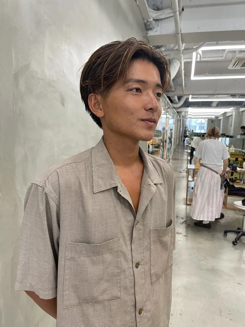 メンズ カット メンズカット パーマ[佐橋]のヘアスタイル