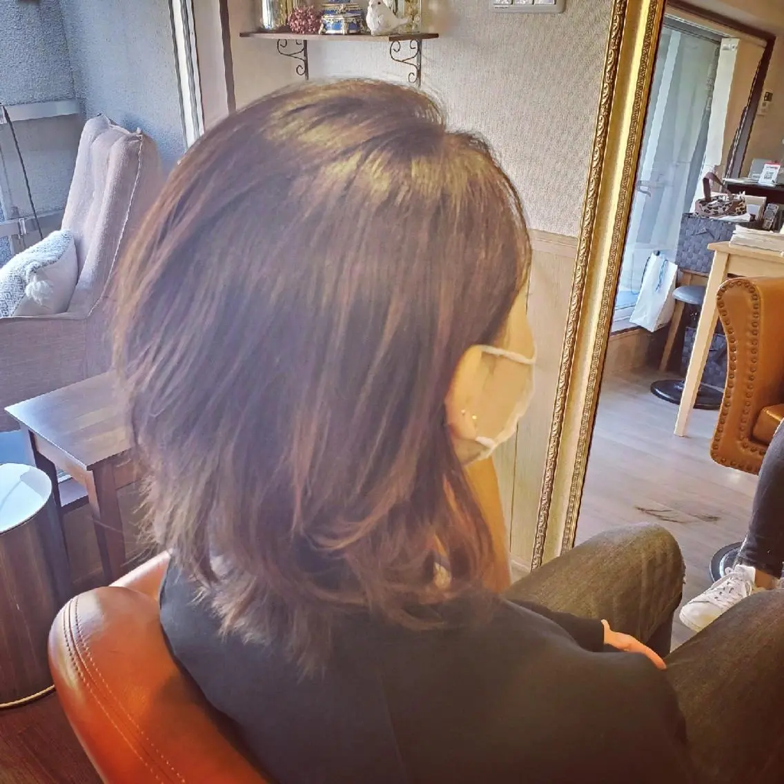 ミディアム 外国人風カラー トリートメント カット トリートメント spa hair ark 富井直美のヘアスタイル
